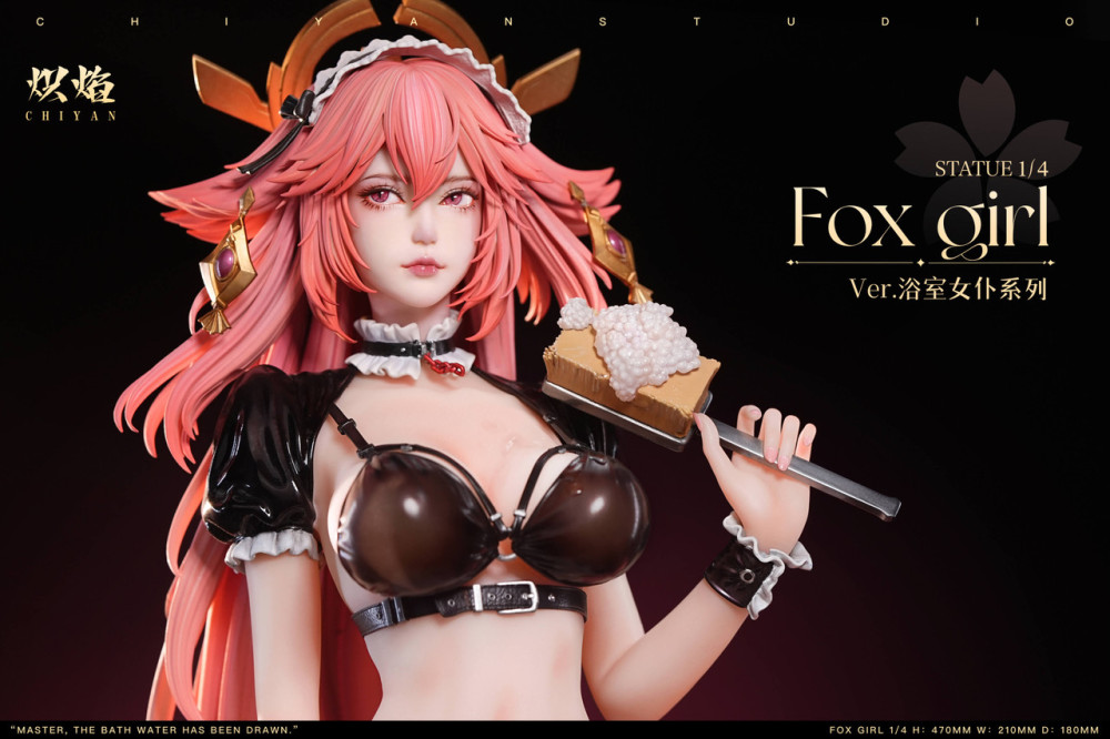 【PRE-ORDER】ChiYan Studio Bathroom Maid Yae Miko & Ganyu 1/4