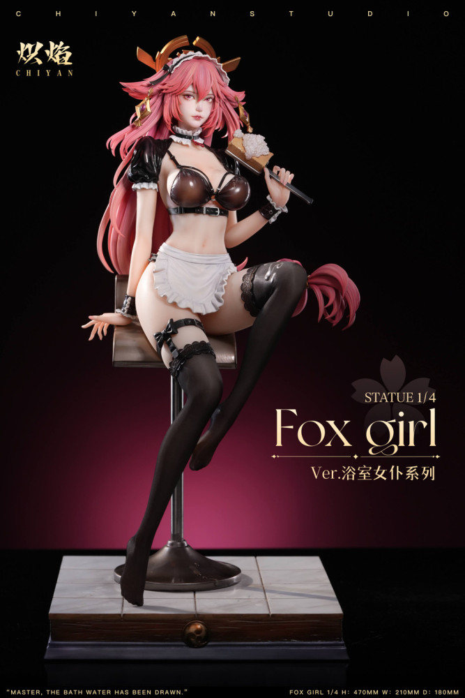 【PRE-ORDER】ChiYan Studio Bathroom Maid Yae Miko & Ganyu 1/4
