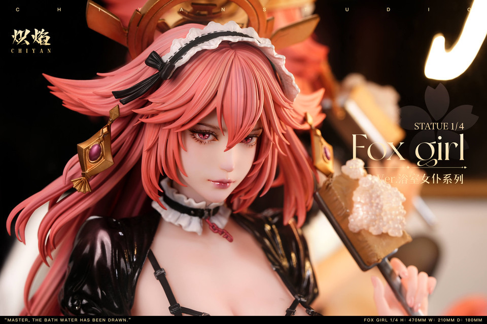 【PRE-ORDER】ChiYan Studio Bathroom Maid Yae Miko & Ganyu 1/4