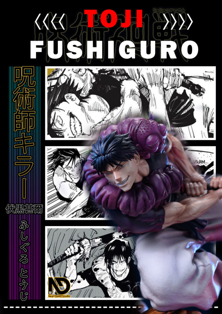 【PRE-ORDER】AR Studio  Jujutsu Kaisen Suguru Geto vs Toji Fushiguro large scene statue 1/6