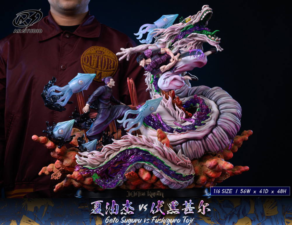 【PRE-ORDER】AR Studio  Jujutsu Kaisen Suguru Geto vs Toji Fushiguro large scene statue 1/6