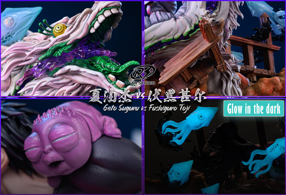 【PRE-ORDER】AR Studio  Jujutsu Kaisen Suguru Geto vs Toji Fushiguro large scene statue 1/6