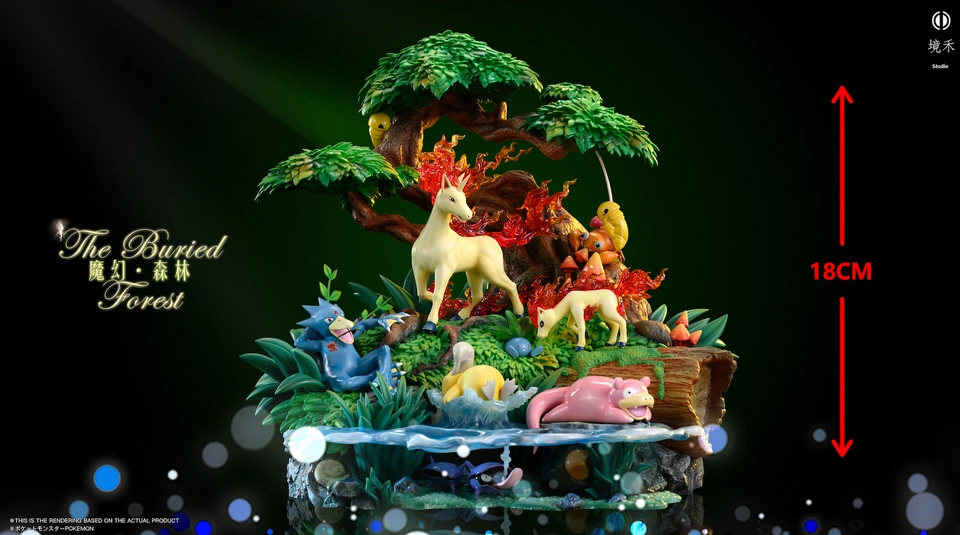 【PRE-ORDER】Jing he Studio Pokémon The Buried Forest