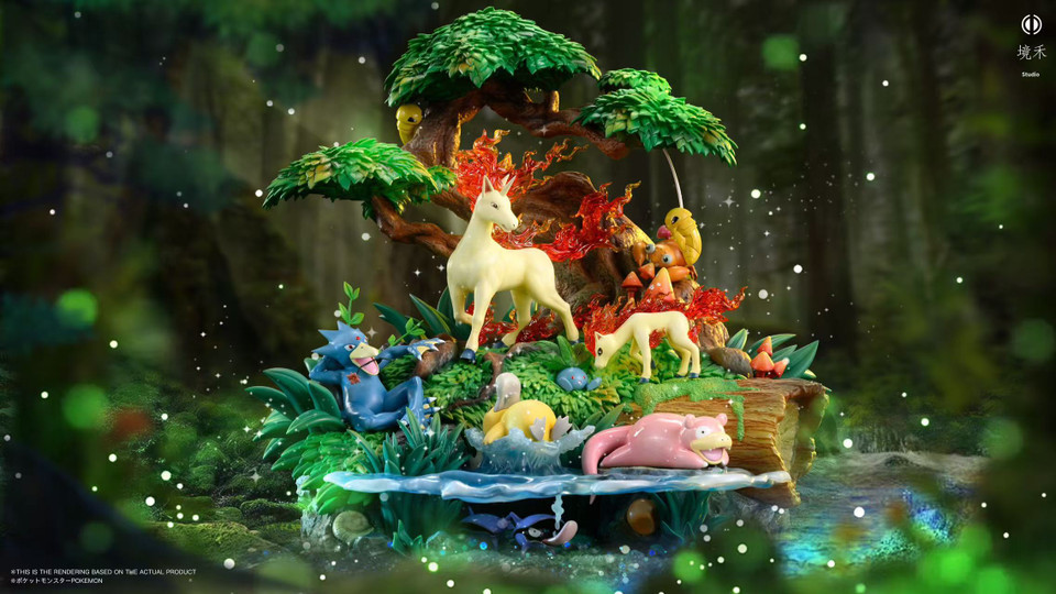 【PRE-ORDER】Jing he Studio Pokémon The Buried Forest