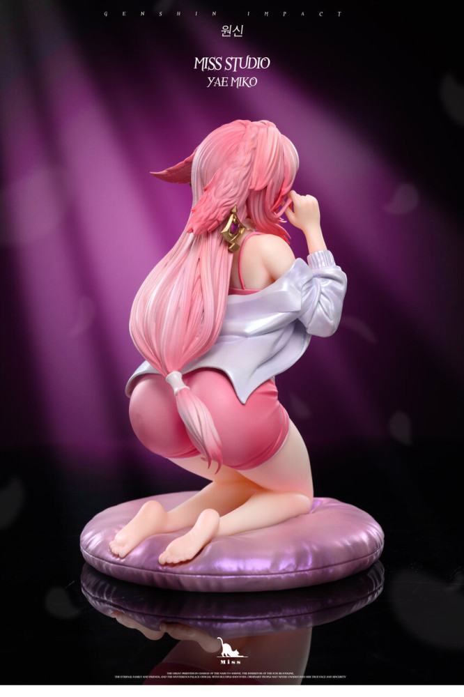 【PRE-ORDER】Miss Studio Genshin Impact Realistic Style Home Leisure Yae miko