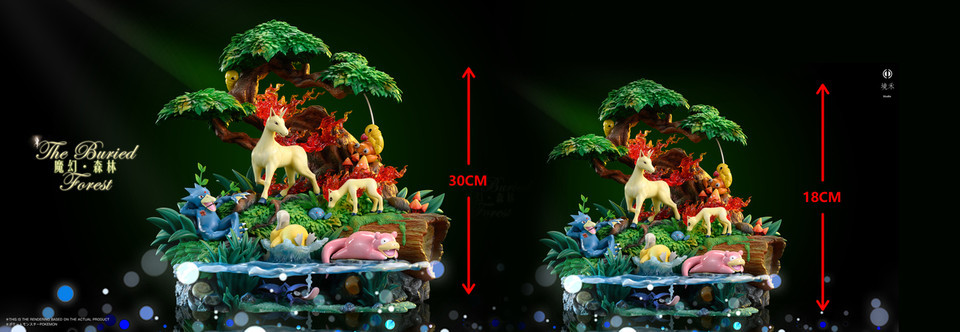【PRE-ORDER】Jing he Studio Pokémon The Buried Forest