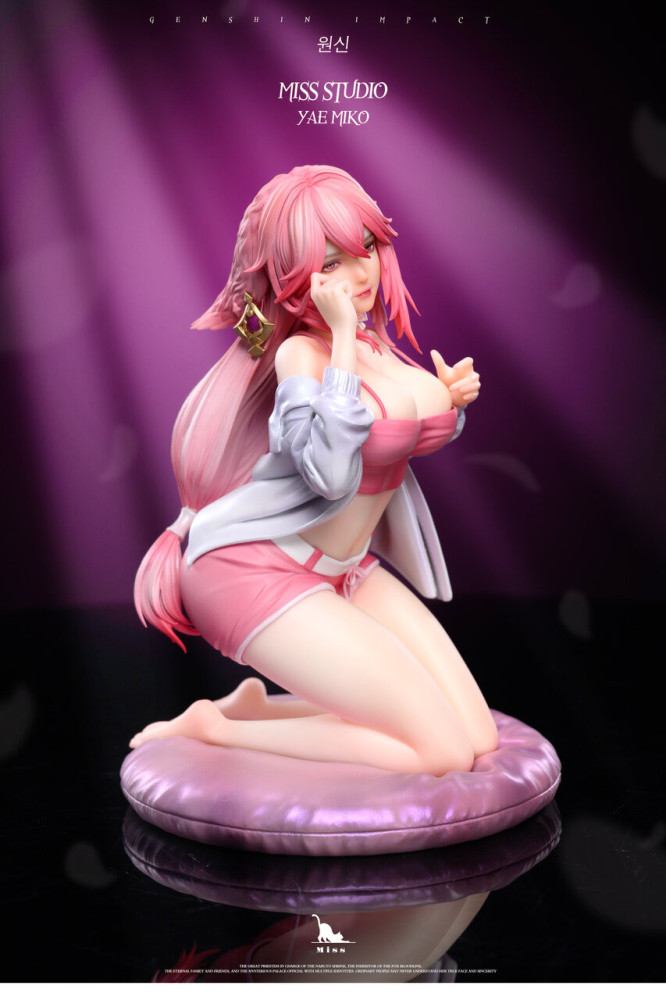 【PRE-ORDER】Miss Studio Genshin Impact Realistic Style Home Leisure Yae miko