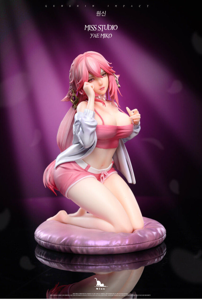 【PRE-ORDER】Miss Studio Genshin Impact Realistic Style Home Leisure Yae miko