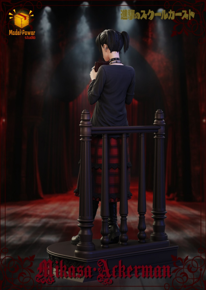 【PRE-ORDER】Model Power Studio Attack on Titan Episode 6 Extra Episode Attack on the School Class Mikasa