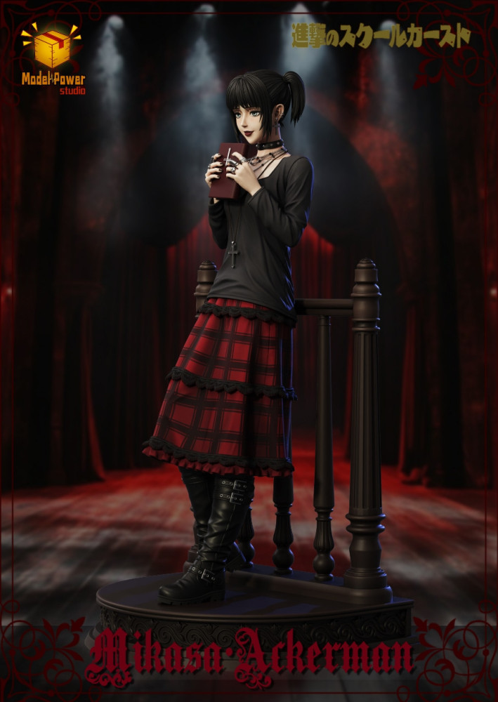 【PRE-ORDER】Model Power Studio Attack on Titan Episode 6 Extra Episode Attack on the School Class Mikasa