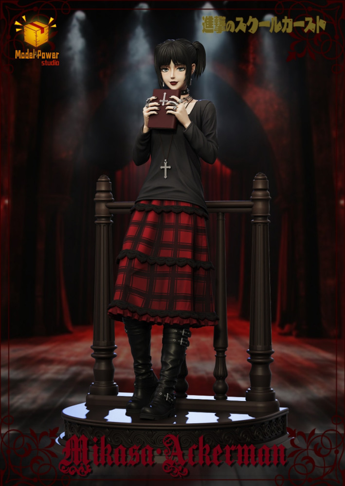 【PRE-ORDER】Model Power Studio Attack on Titan Episode 6 Extra Episode Attack on the School Class Mikasa