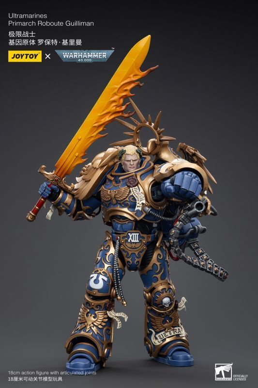 【IN-STOCK】JOYTOY Ultramarines Primarch Roboute Guilliman 1/18
