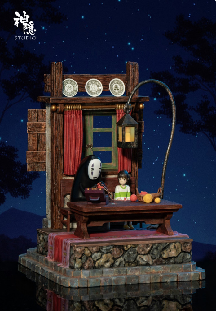【PRE-ORDER】ShenYin Studio Spirited Away Chihiro Ogino & Kaonashi with LED