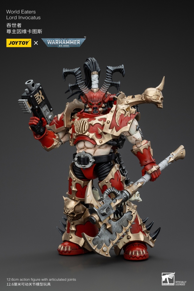 【IN-STOCK】JOYTOY World Eaters Lord Invocatus 1/18