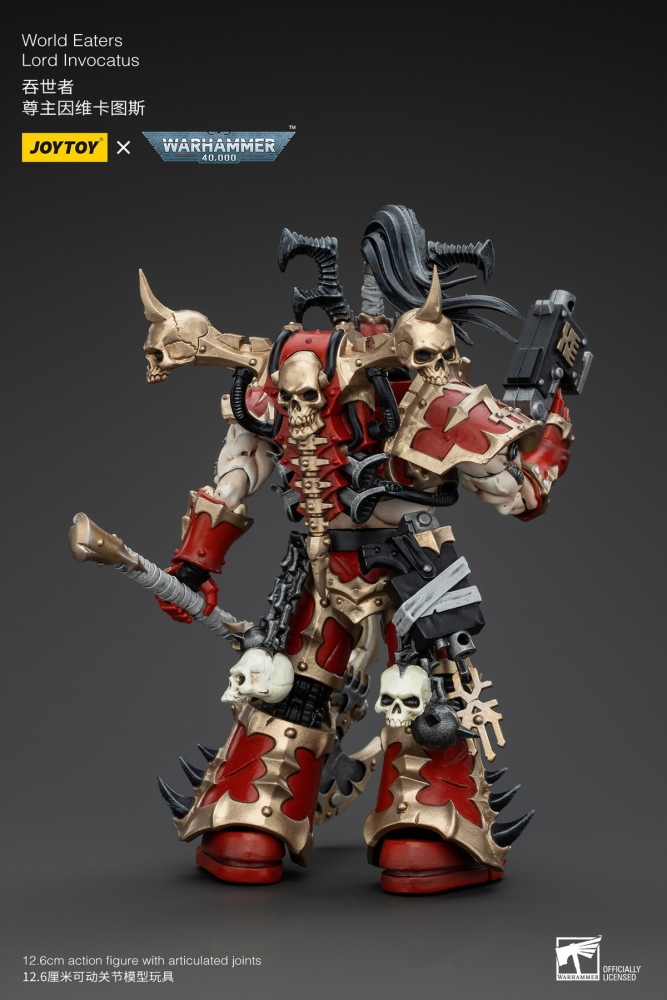 【IN-STOCK】JOYTOY World Eaters Lord Invocatus 1/18