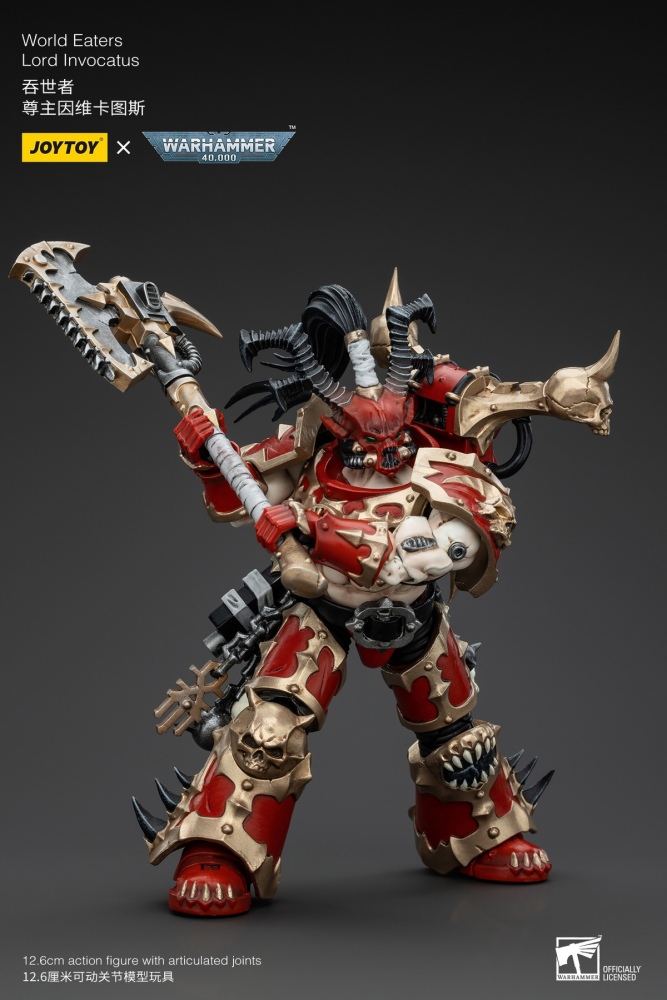 【IN-STOCK】JOYTOY World Eaters Lord Invocatus 1/18