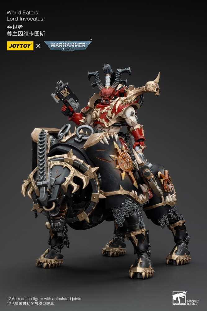 【IN-STOCK】JOYTOY World Eaters Lord Invocatus 1/18