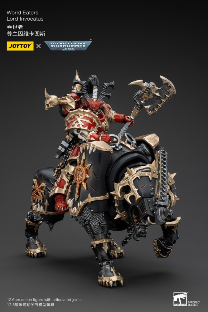 【IN-STOCK】JOYTOY World Eaters Lord Invocatus 1/18