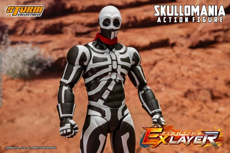 【IN-STOCK】STORM TOYS Fighting Layer AREX01 Skullomania 1/12  Action Figure