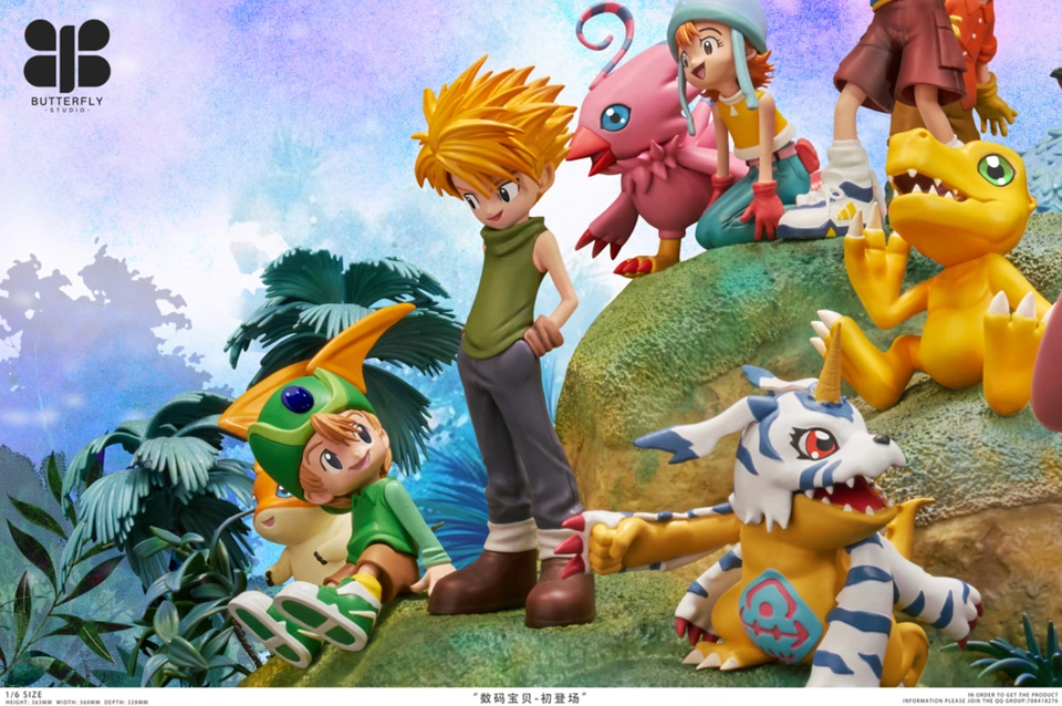 【PRE-ORDER】Butterfly Studio MH scale Digimon Family