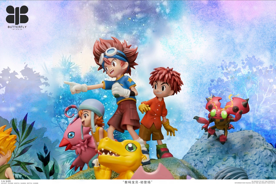 【PRE-ORDER】Butterfly Studio MH scale Digimon Family