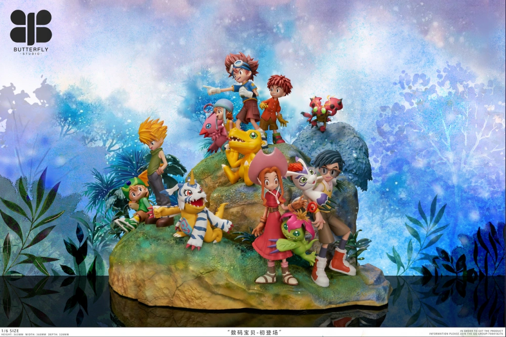 【PRE-ORDER】Butterfly Studio MH scale Digimon Family