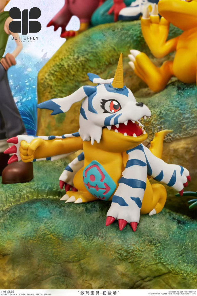 【PRE-ORDER】Butterfly Studio MH scale Digimon Family