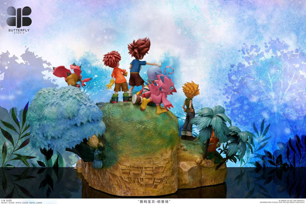 【PRE-ORDER】Butterfly Studio MH scale Digimon Family