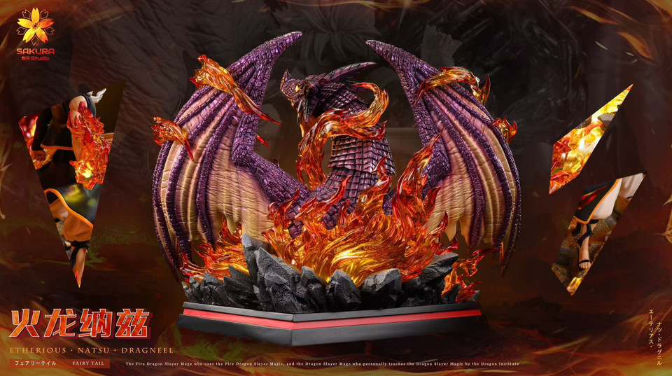 【PRE-ORDER】SAKURA Studio Fairy Tail 01 The Fire Dragon Natsu Dragneel