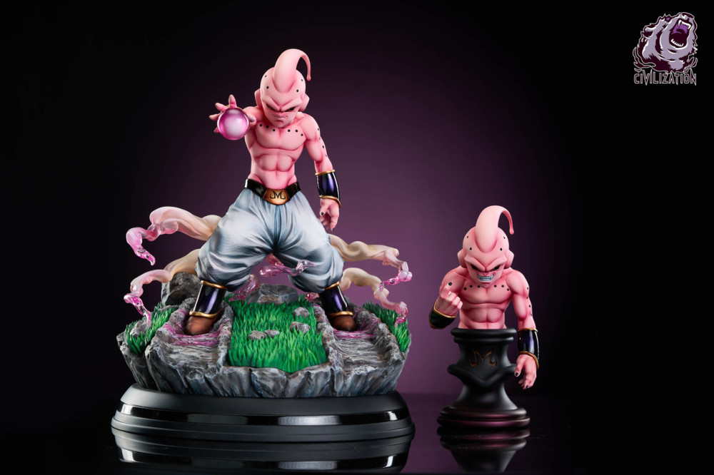 【PRE-ORDER】Civilization Studio DRAGON BALL - Majin Buu with LED 1/4 & 1/6