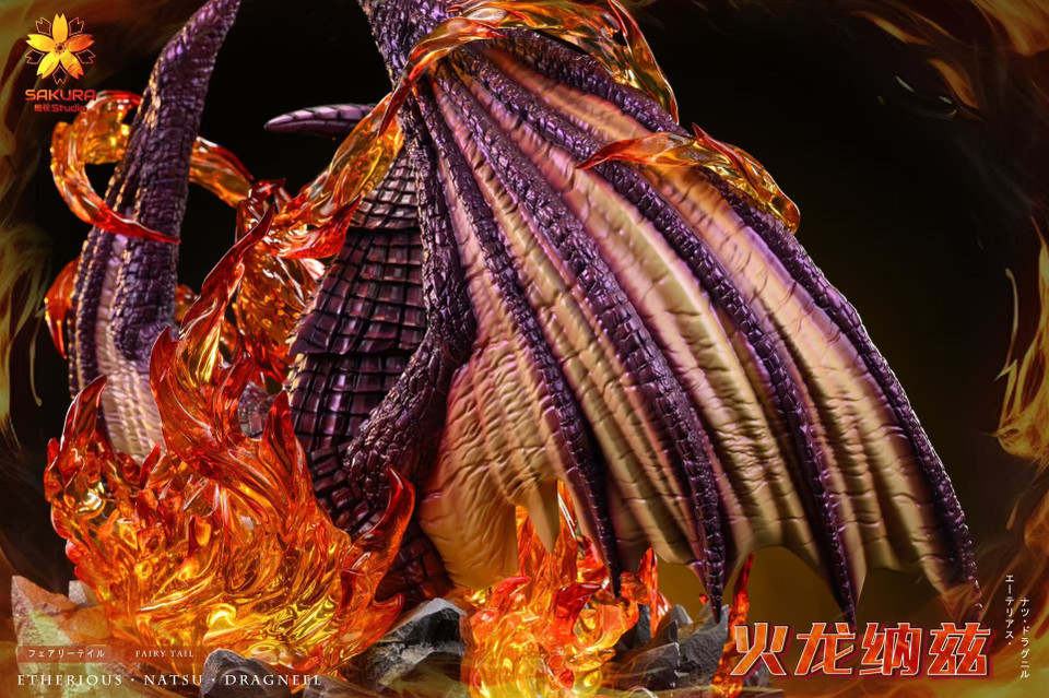 【PRE-ORDER】SAKURA Studio Fairy Tail 01 The Fire Dragon Natsu Dragneel