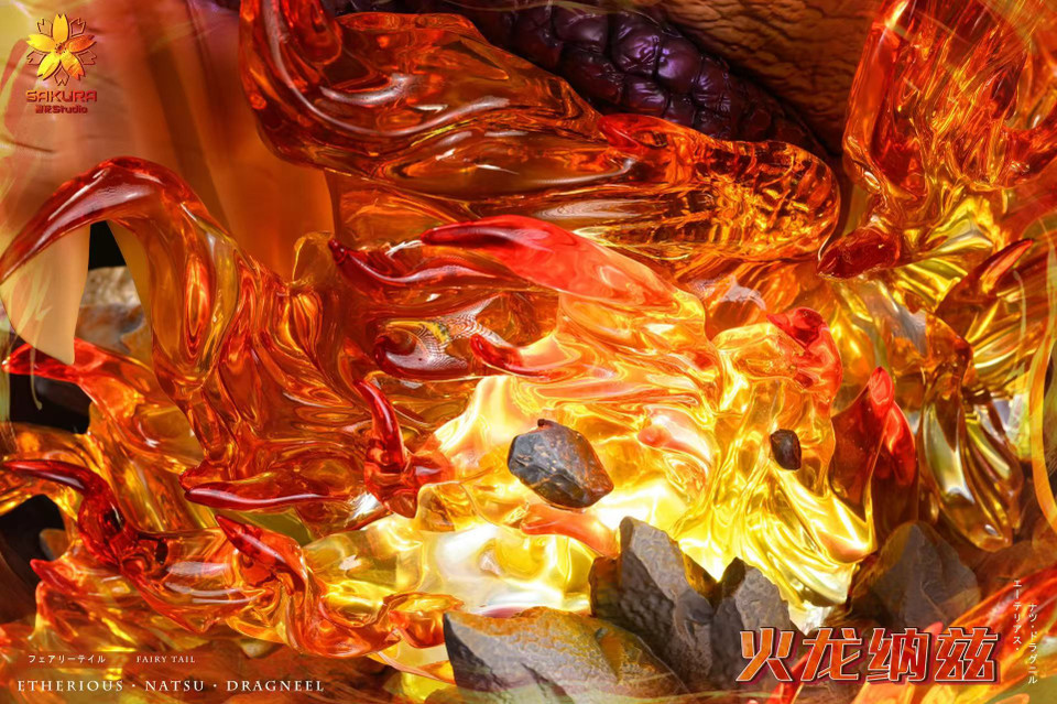【PRE-ORDER】SAKURA Studio Fairy Tail 01 The Fire Dragon Natsu Dragneel