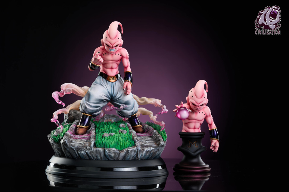 【PRE-ORDER】Civilization Studio DRAGON BALL - Majin Buu with LED 1/4 & 1/6