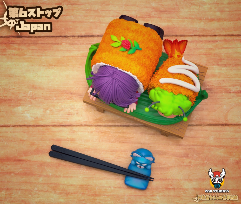 【PRE-ORDER】ZOR Studios Dr. Slump sushi Arale