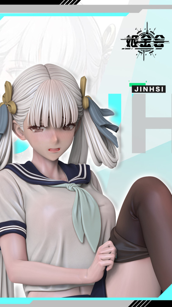 【PRE-ORDER】Ji Jin Hui Studio Wuthering Waves College Style Rich Lady Jinhsi