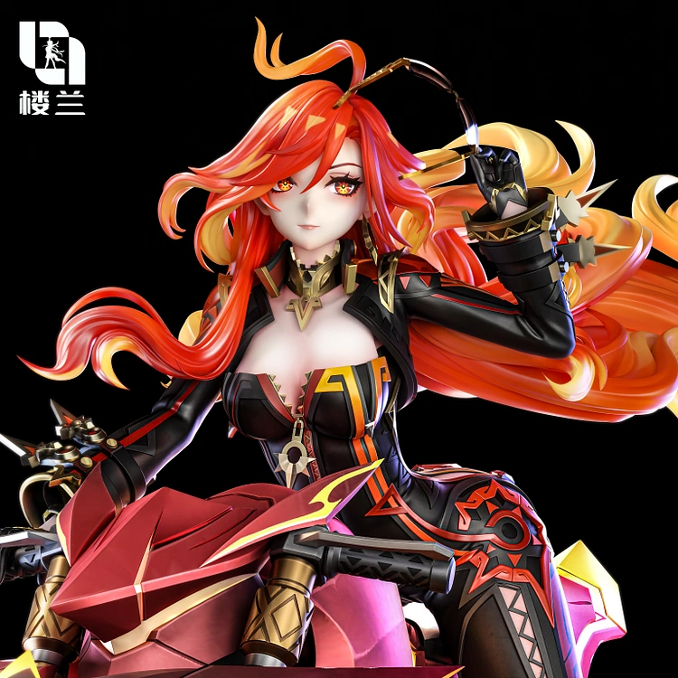【PRE-ORDER】Lou Lan Studio Genshin Impact Pyro God Motorcycle Mavuika