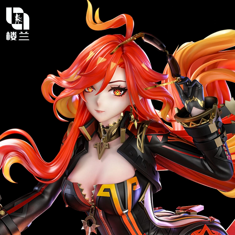 【PRE-ORDER】Lou Lan Studio Genshin Impact Pyro God Motorcycle Mavuika