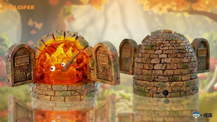 【PRE-ORDER】Hit Face Studio Howl's Moving Castle Hayao Miyazaki Fortune Series #2 Calcifer in the Fireplace