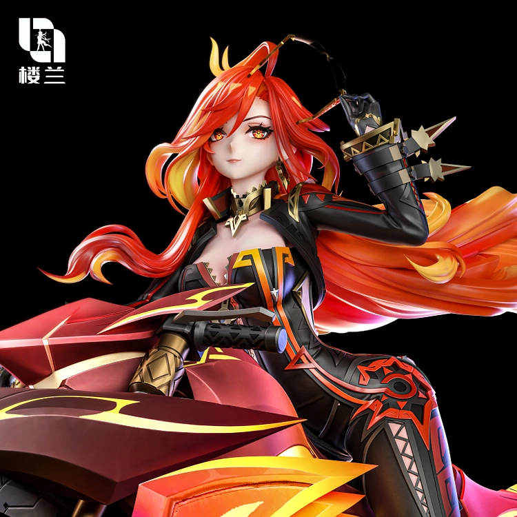 【PRE-ORDER】Lou Lan Studio Genshin Impact Pyro God Motorcycle Mavuika