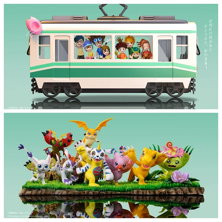 【PRE-ORDER】DMX Studio Digimon First Generation Train