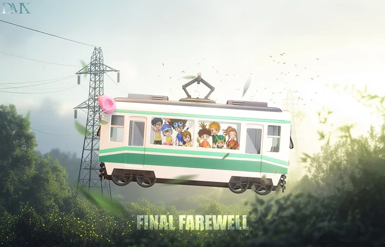【PRE-ORDER】DMX Studio Digimon First Generation Train