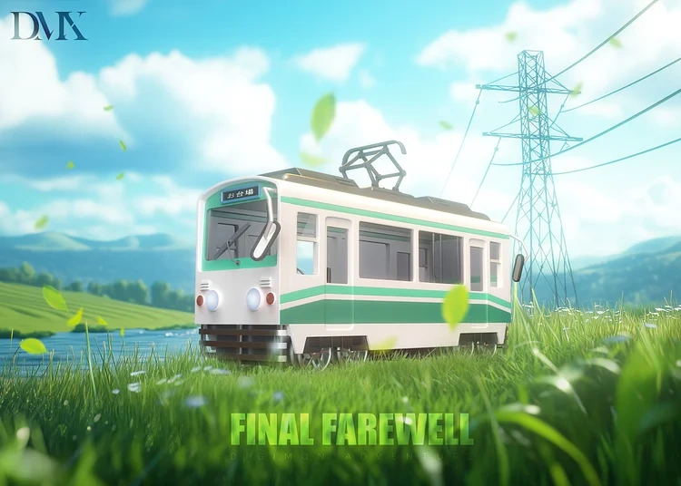 【PRE-ORDER】DMX Studio Digimon First Generation Train