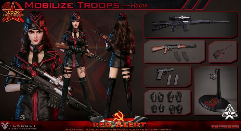 【IN-STOCK】FLAGSET MOBILIZE TROOPS Настя 1/6 FS-73048A