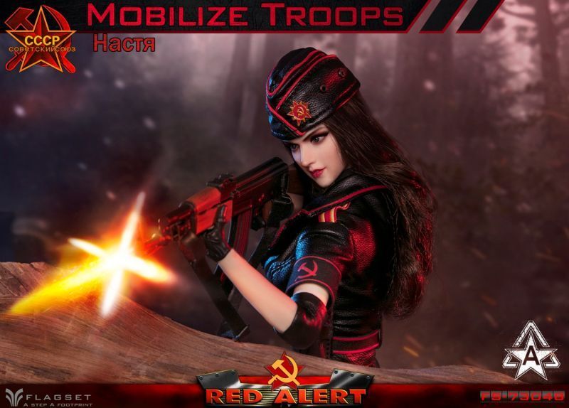 【IN-STOCK】FLAGSET MOBILIZE TROOPS Настя 1/6 FS-73048A