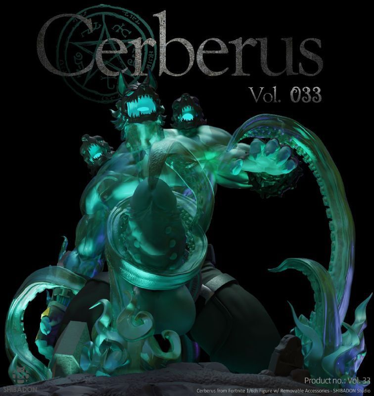 【IN-STOCK】Shibadon Studio Fortnite Cerberus 24.5cm