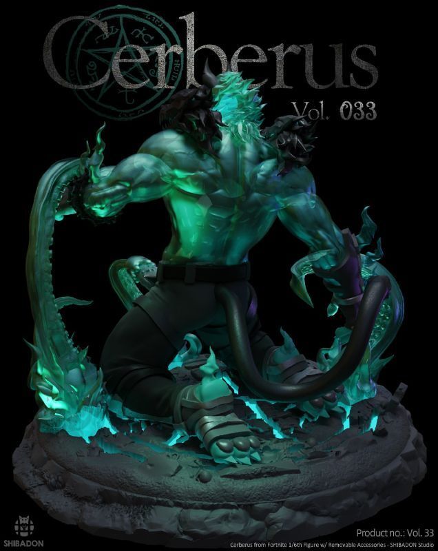 【IN-STOCK】Shibadon Studio Fortnite Cerberus 24.5cm