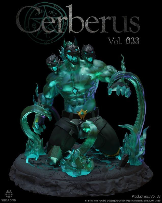 【IN-STOCK】Shibadon Studio Fortnite Cerberus 24.5cm