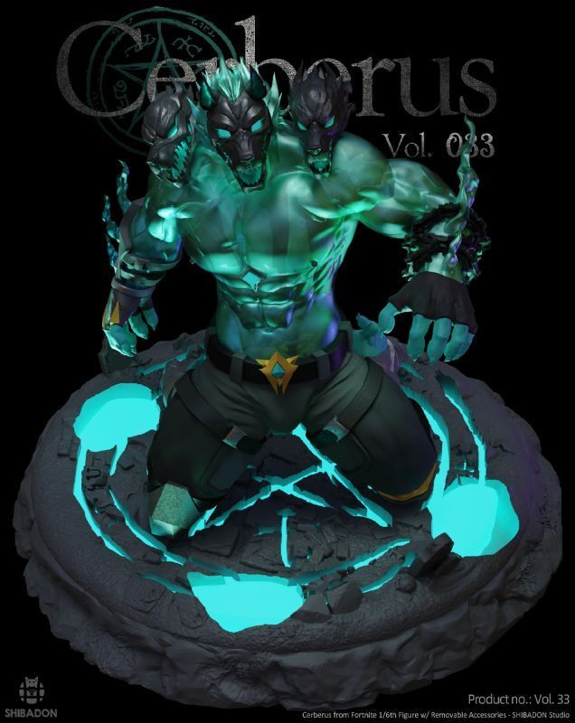 【IN-STOCK】Shibadon Studio Fortnite Cerberus 24.5cm