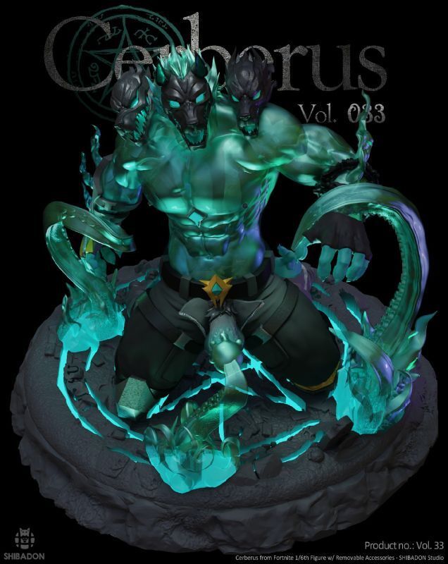 【IN-STOCK】Shibadon Studio Fortnite Cerberus 24.5cm
