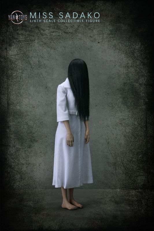 【IN-STOCK】Yantoys Long haired female ghost Sadako 1/6